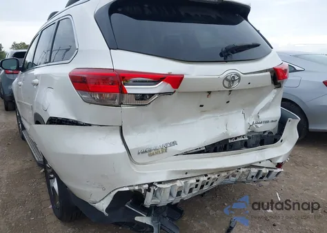 2017 Toyota Highlander Limited Platinum z USA, uszkodzony, nr VIN 5TDDZRFH4HS449070